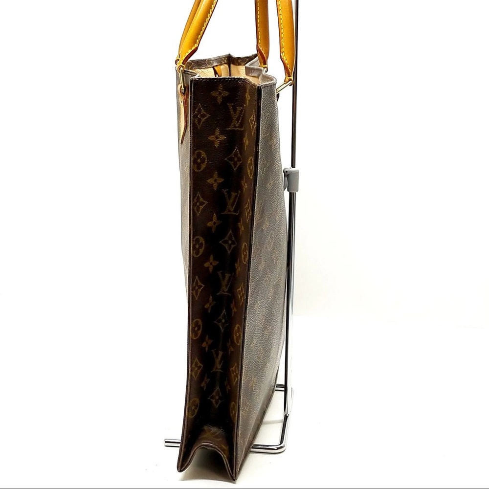 AUTH Louis Vuitton LV Sac Plat Shopping Bag Business Tote - Picture 6 of 12